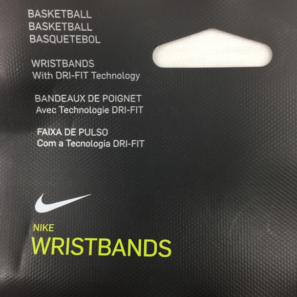 Nike NBA Philadelphia 76ERS Wristband Team Issue White Basketball DriFit NWT - Picture 4 of 6